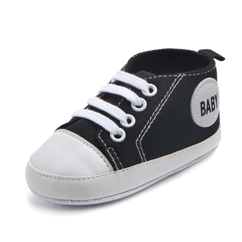 Baby Canvas Anti-Slip Soft Sole Sneakers