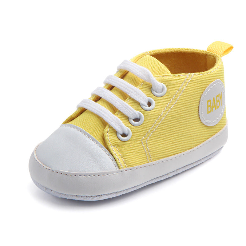 Baby Canvas Anti-Slip Soft Sole Sneakers