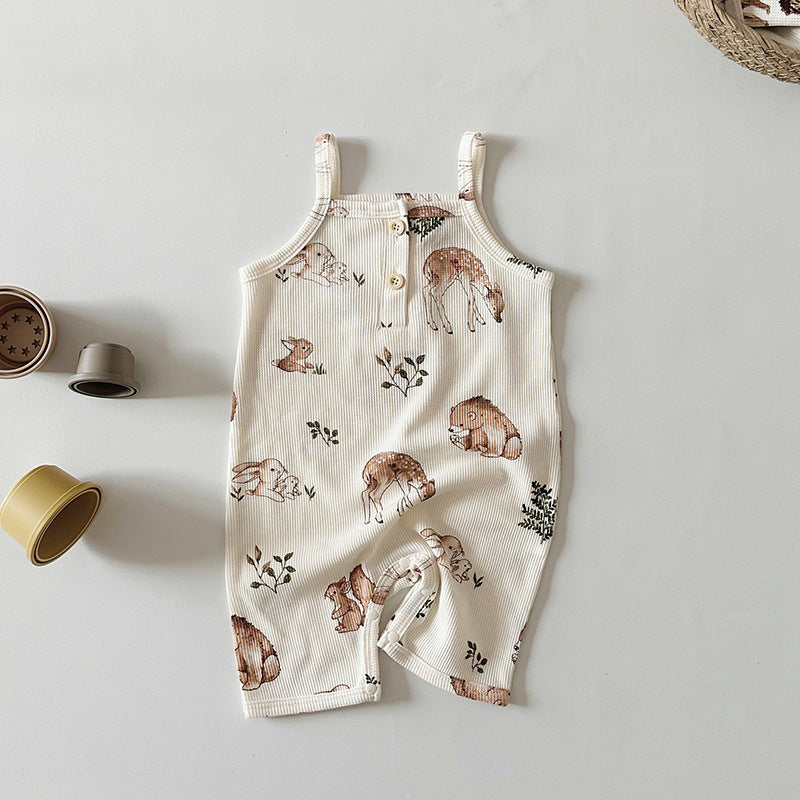 Class A Waffle Baby Jumpsuit Going Out Clothes