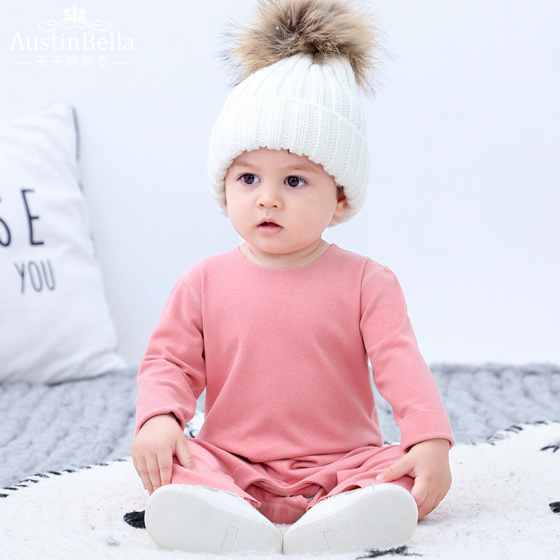 Baby Climbing Pajama Romper
