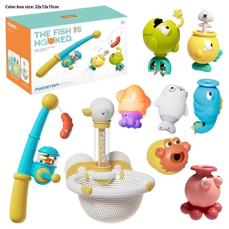 Baby & Toddler Fishing Toy – Marine Life Shower Head