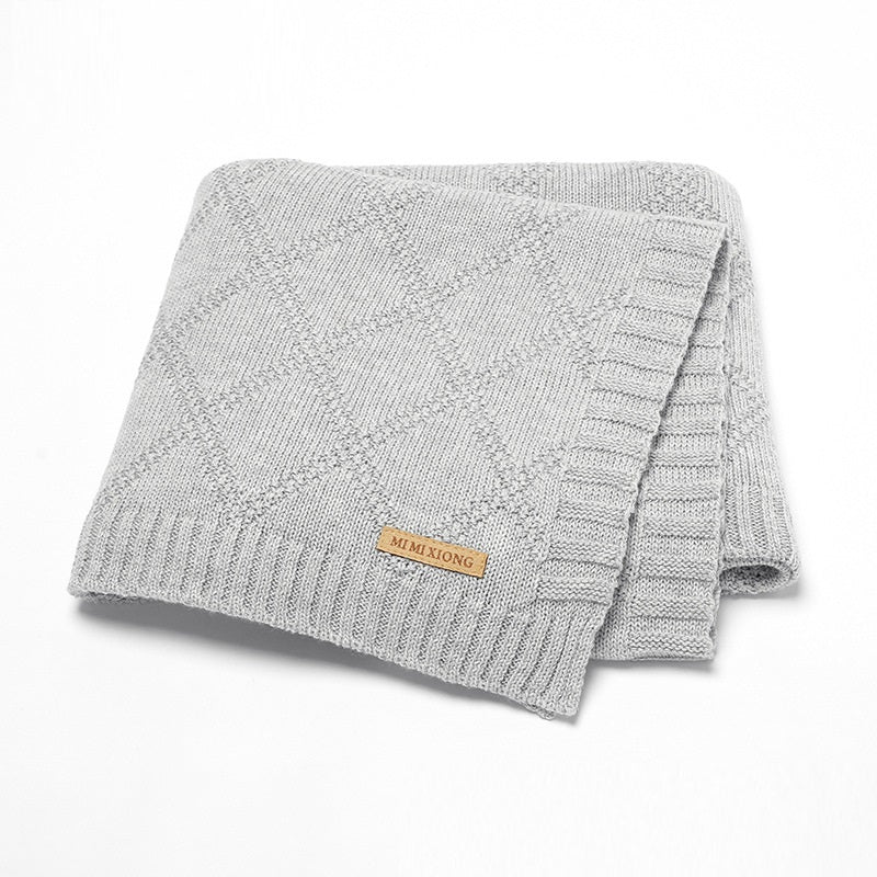 Knitted Baby Blanket – Soft Infant Blanket
