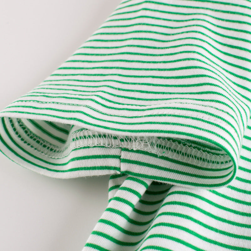 Striped Baby Long-Sleeve Shirt