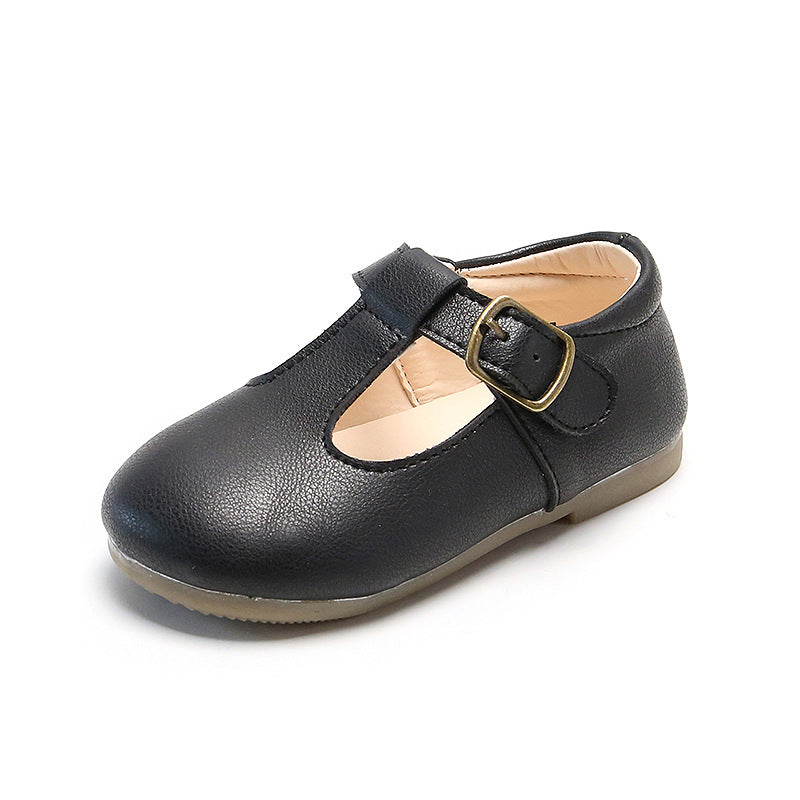 Children’s Pea Shoes Versatile Baby Single Shoes
