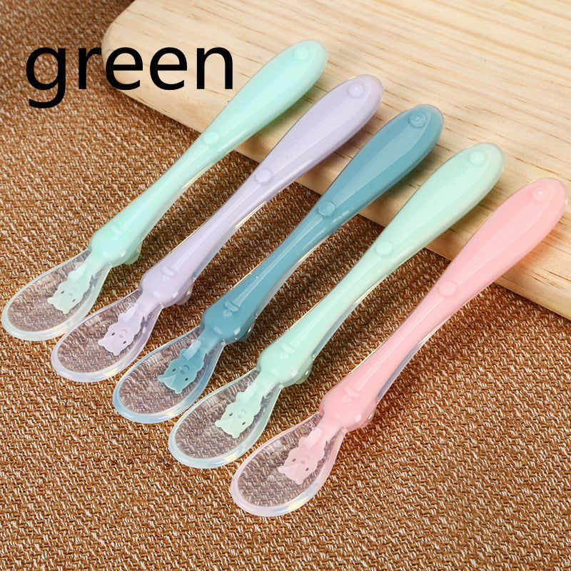 Baby Silicone Feeding Spoon – Water & Soup Tableware