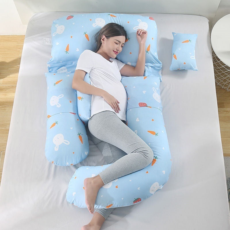 U-Shaped Maternity Pillow – Waist Support & Side Sleeper