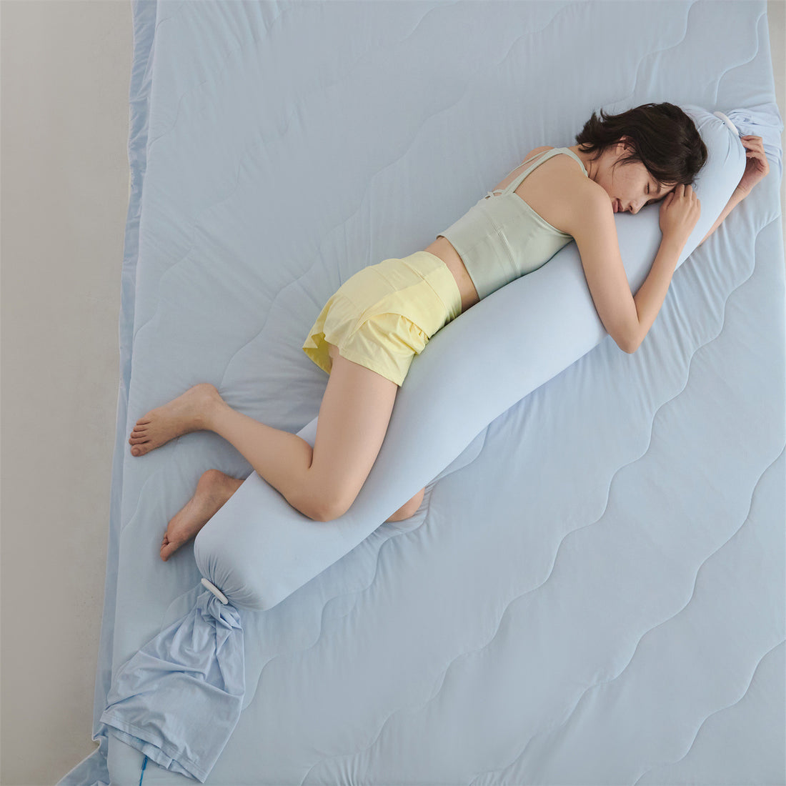 Multi-Functional Skin-Friendly Side-Sleeping Maternity Pillow