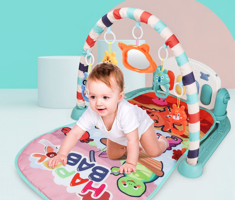 Baby Piano Pedal Fitness Toy Rack