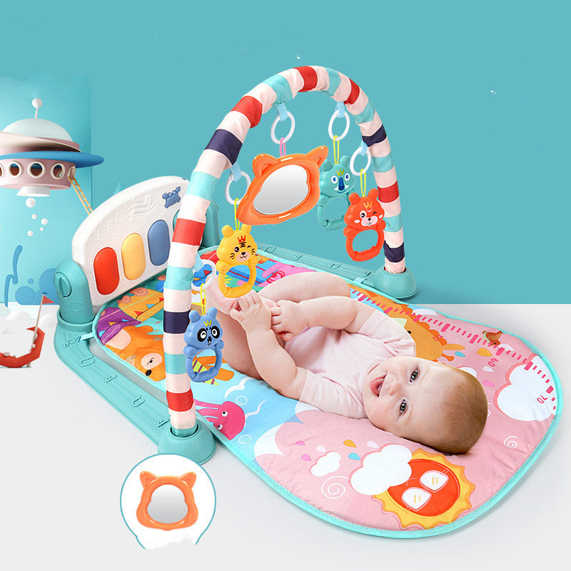 Baby Piano Pedal Fitness Toy Rack