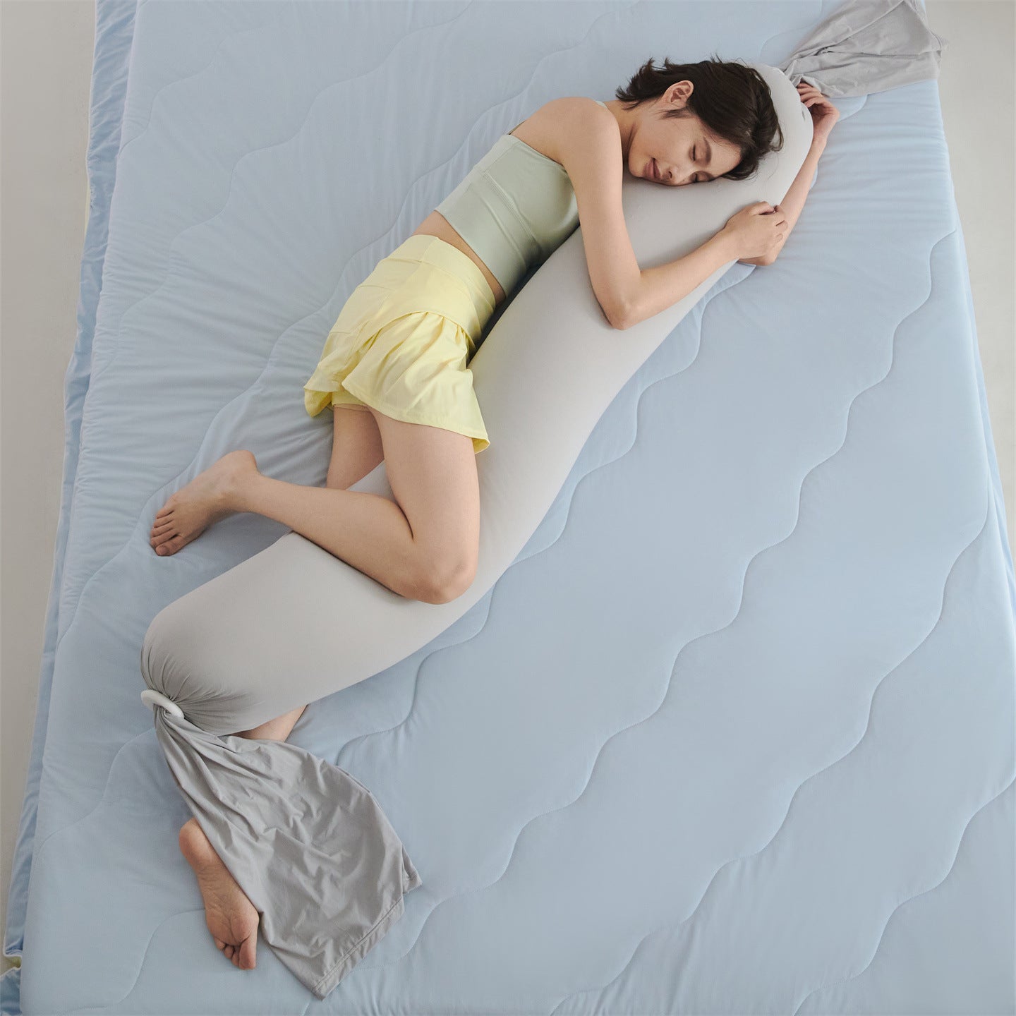 Multi-Functional Skin-Friendly Side-Sleeping Maternity Pillow