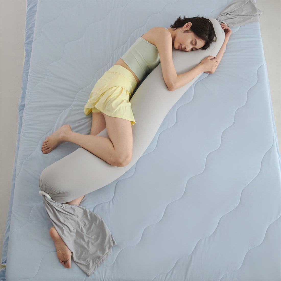 Multi-Functional Skin-Friendly Side-Sleeping Maternity Pillow