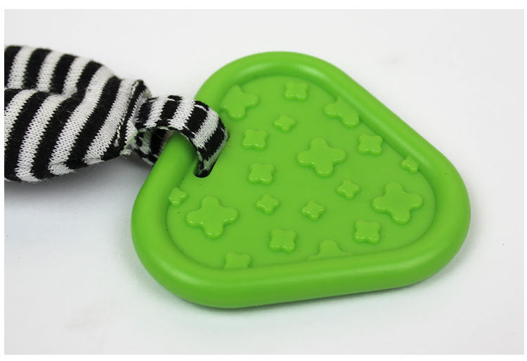 Musical Elephant Hanging Teether Toy – Baby Lathe Trailer Toy