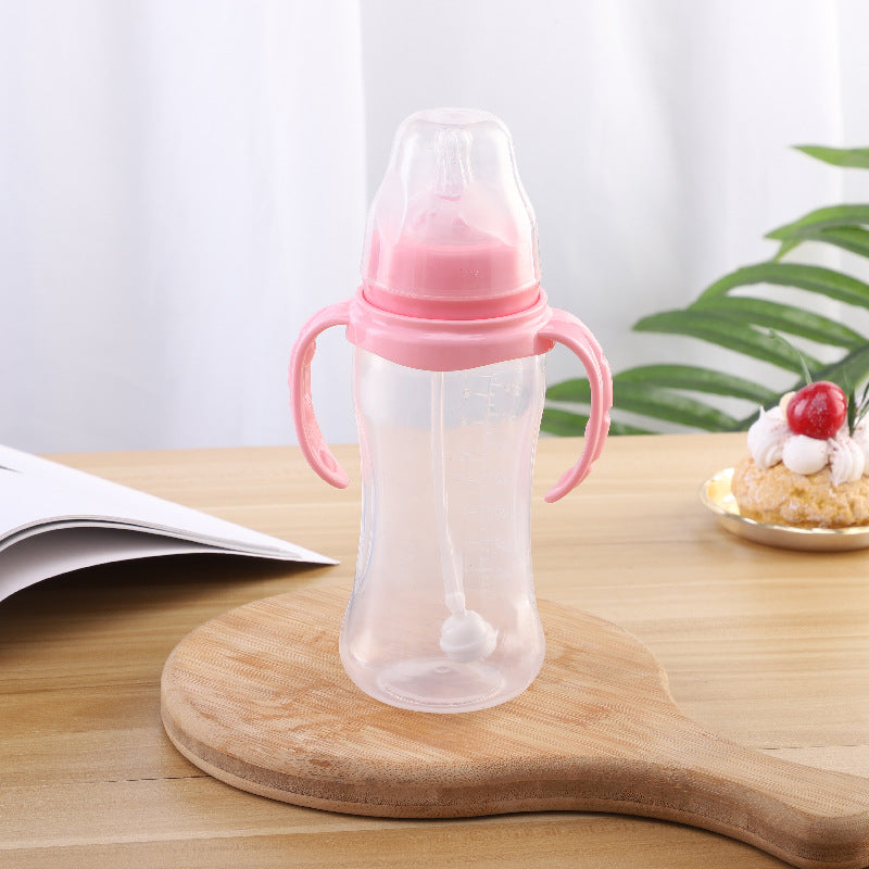 Baby Wide-Mouth PP Feeding Bottle – New Design