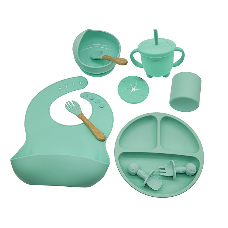 Baby Silicone Feeding Tableware – Early Learning & Complementary Food
