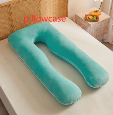 Multifunctional Cotton U-Shape Maternity Pillow – Removable & Washable