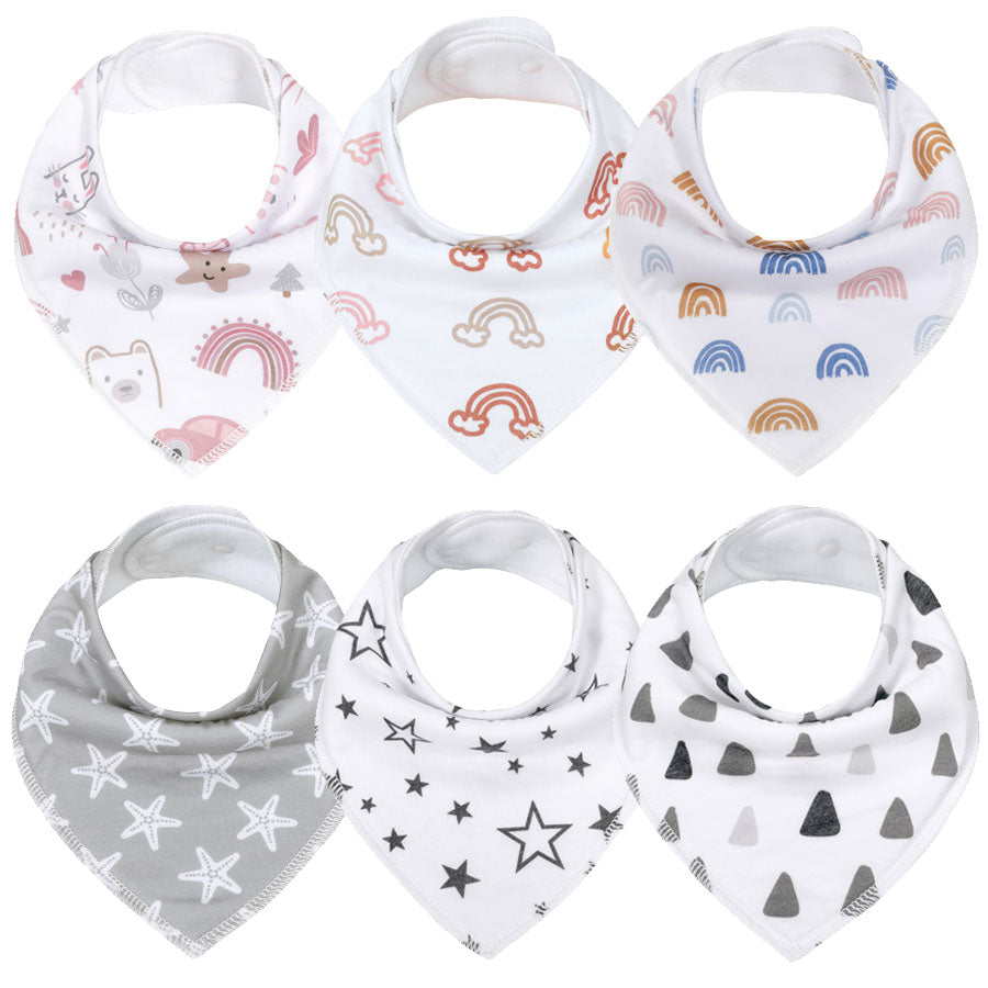 Newborn Baby Handkerchief Bib – Feeding & Saliva Bib