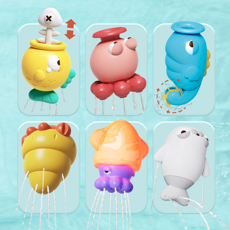 Baby & Toddler Fishing Toy – Marine Life Shower Head