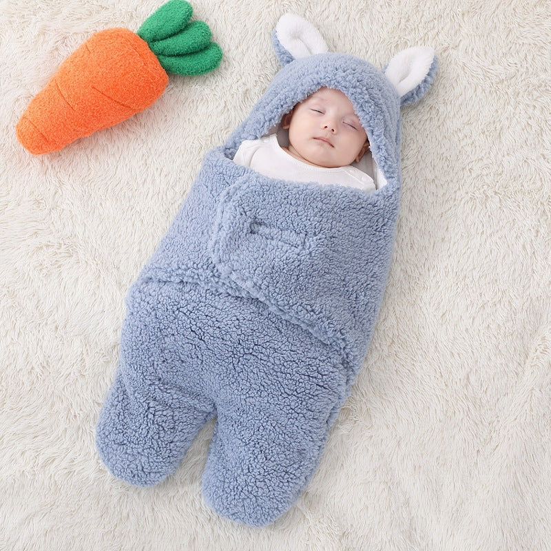 Thick Cashmere Cartoon Baby Quilt