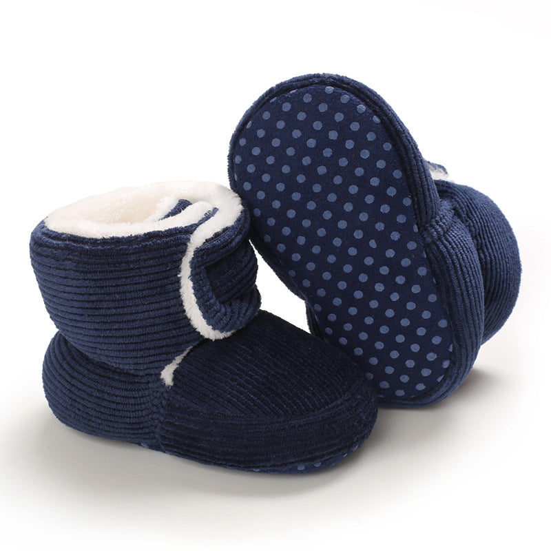 Baby Cotton Soft-Sole Shoes – Casual Toddler Footwear