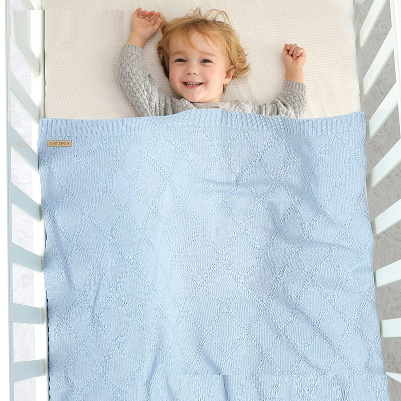 Knitted Baby Blanket – Soft Infant Blanket