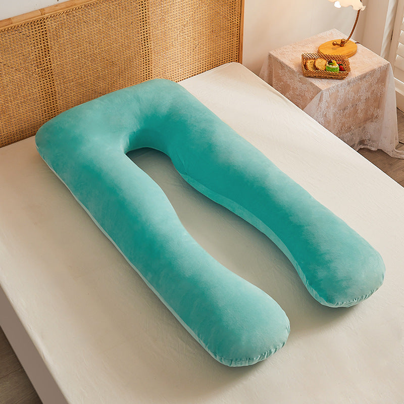 Multifunctional Cotton U-Shape Maternity Pillow – Removable & Washable