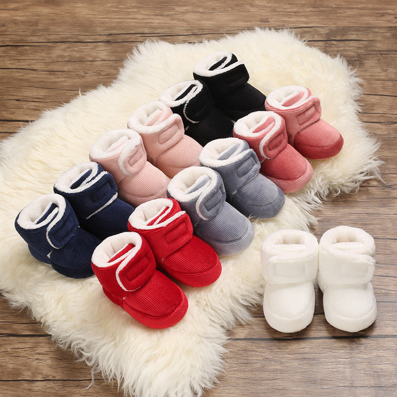 Baby Cotton Soft-Sole Shoes – Casual Toddler Footwear