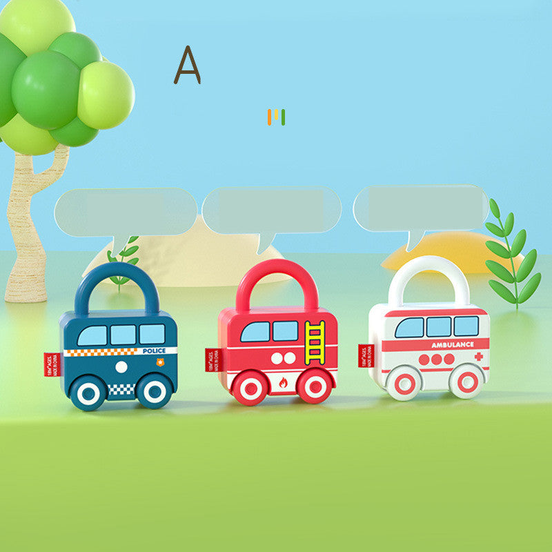 Hands-On Cognitive Unlocking Scooter – Baby Educational Toy
