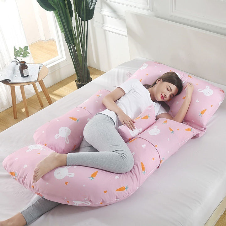 U-Shaped Maternity Pillow – Waist Support & Side Sleeper