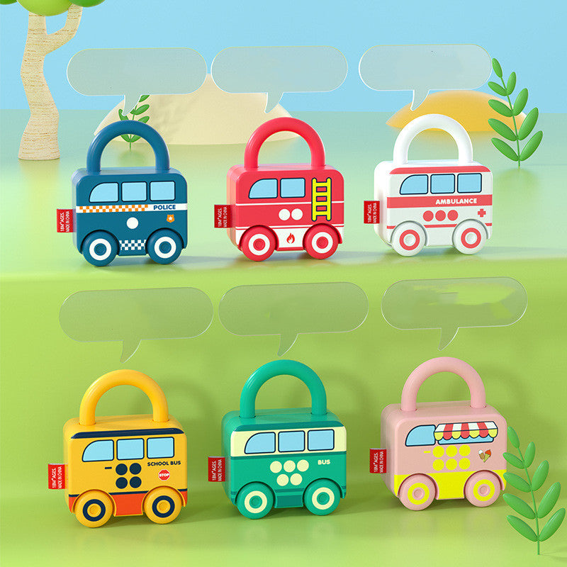 Hands-On Cognitive Unlocking Scooter – Baby Educational Toy