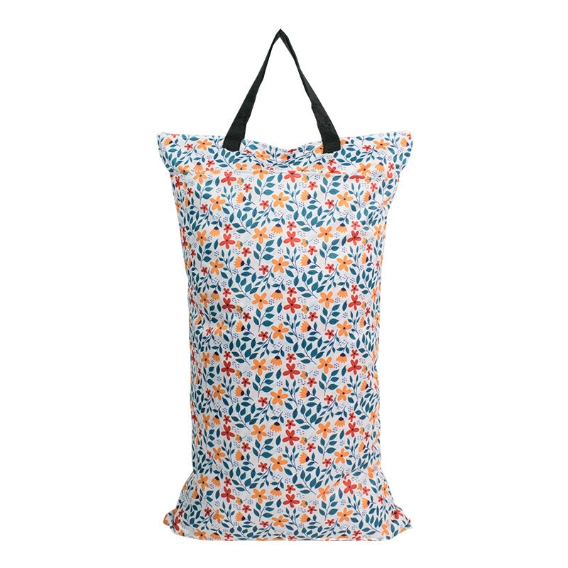 Reusable 3D Baby Travel Diaper Organizer Bag