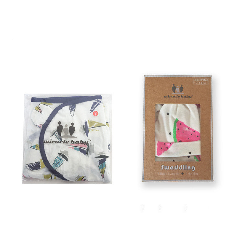 Baby Cotton Swaddle Sleeping Bag