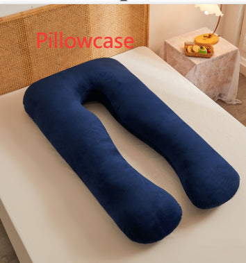 Multifunctional Cotton U-Shape Maternity Pillow – Removable & Washable