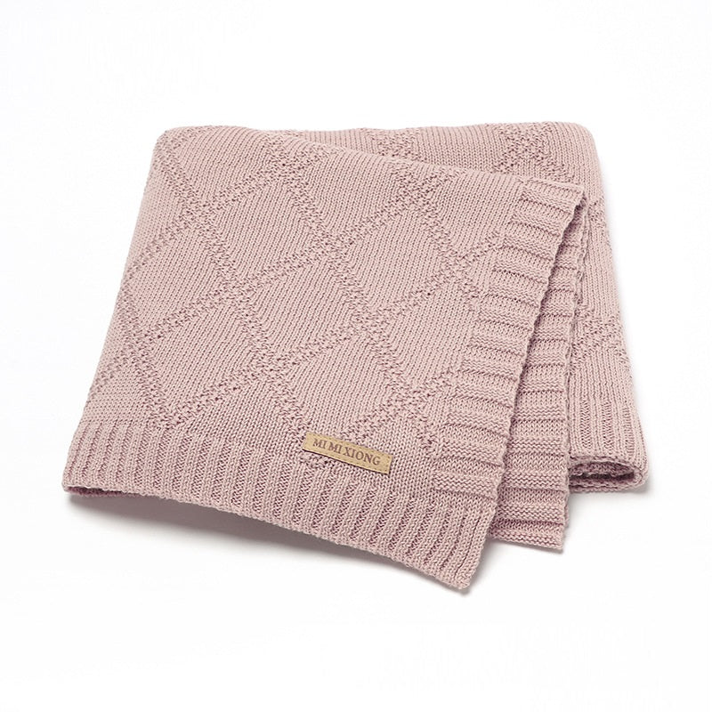 Knitted Baby Blanket – Soft Infant Blanket