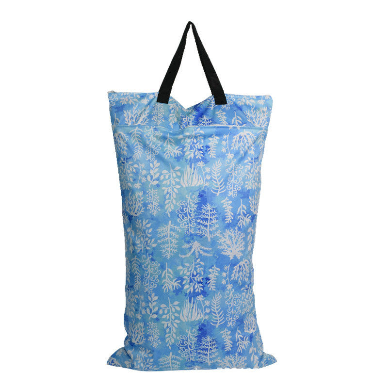 Reusable 3D Baby Travel Diaper Organizer Bag