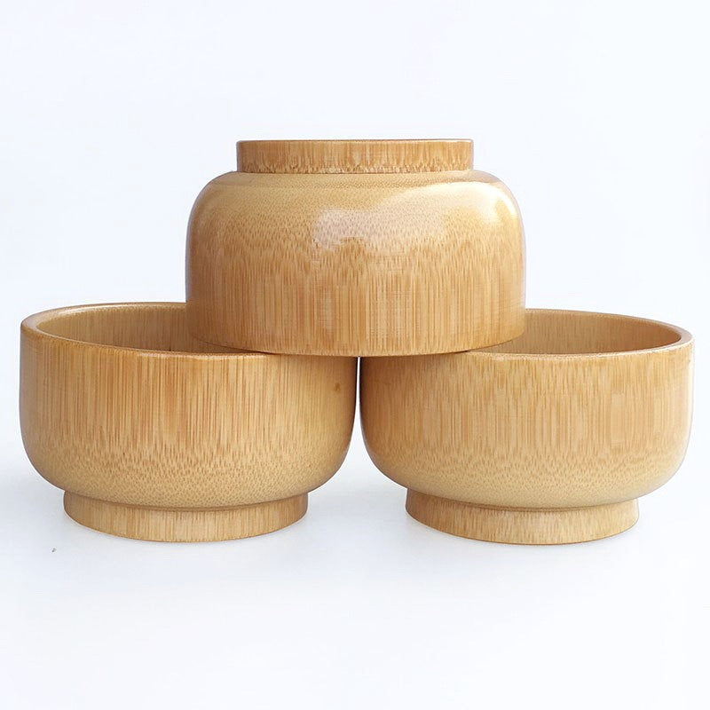 Round Baby Bamboo Bowl – Household Tableware