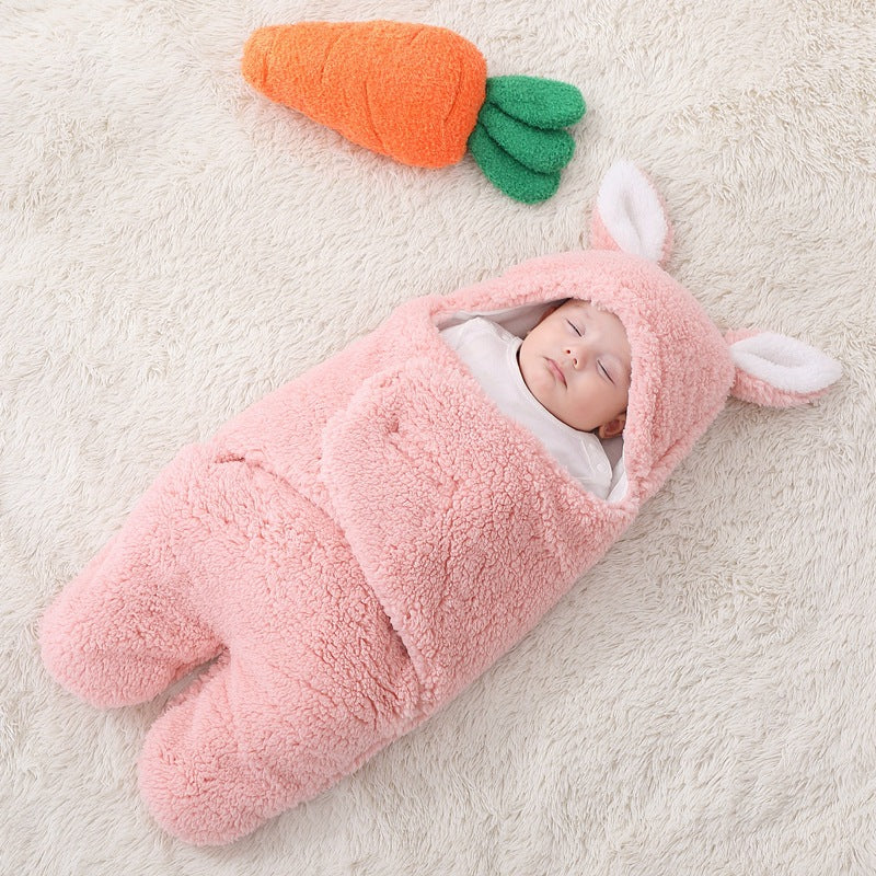 Thick Cashmere Cartoon Baby Quilt