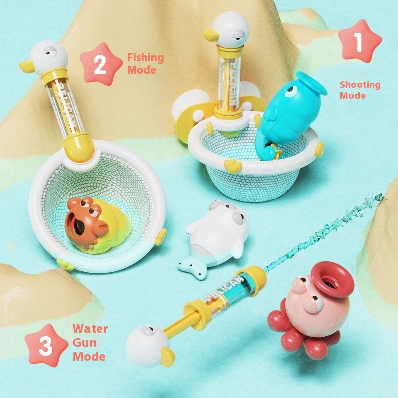 Baby & Toddler Fishing Toy – Marine Life Shower Head