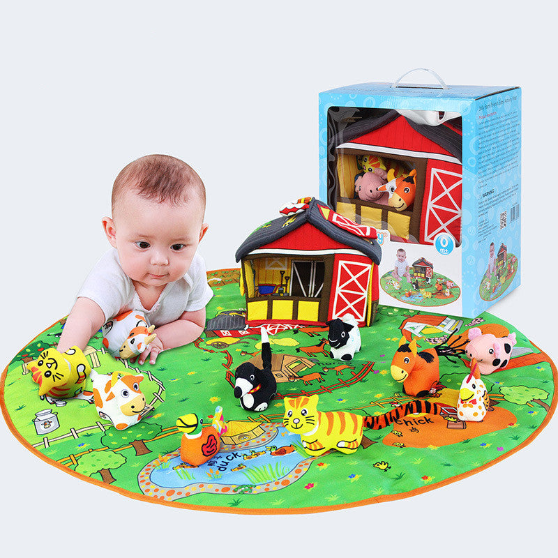 Baby Play Blanket – Early Learning Animal Toys