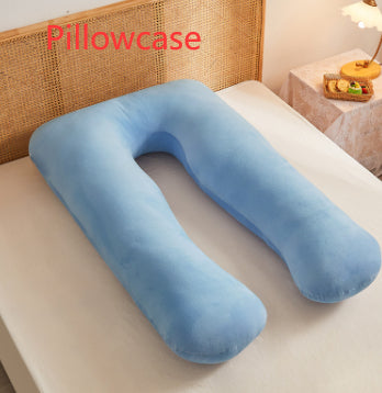 Multifunctional Cotton U-Shape Maternity Pillow – Removable & Washable