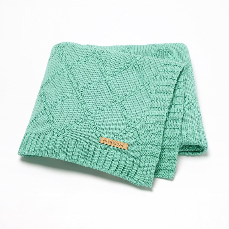 Knitted Baby Blanket – Soft Infant Blanket