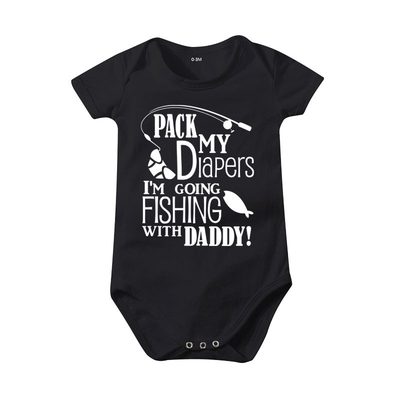 Pure Cotton Baby Romper – Printed Infant Bodysuit Jumpsuit