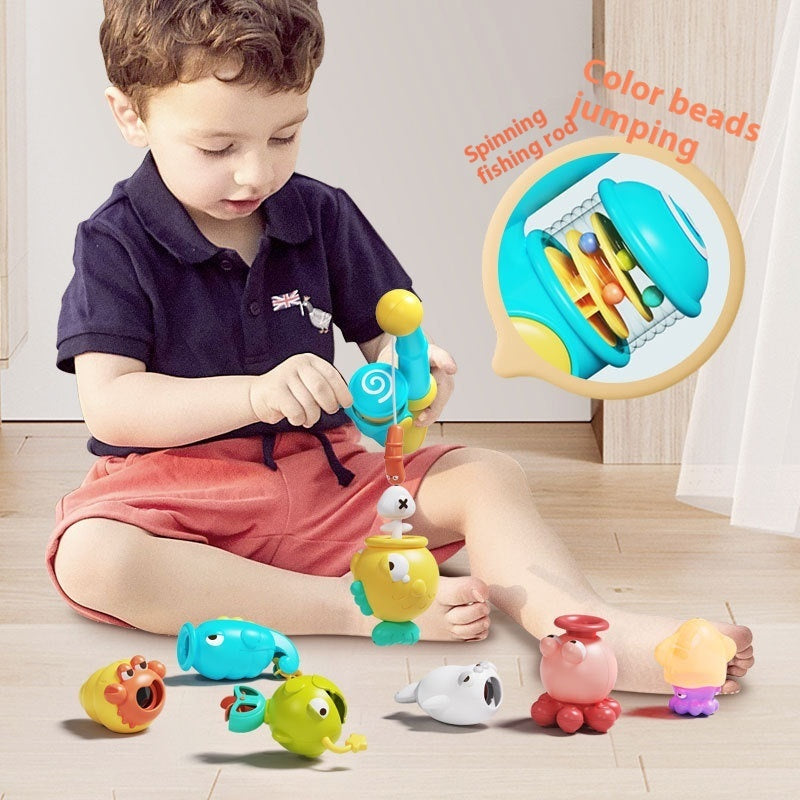 Baby & Toddler Fishing Toy – Marine Life Shower Head