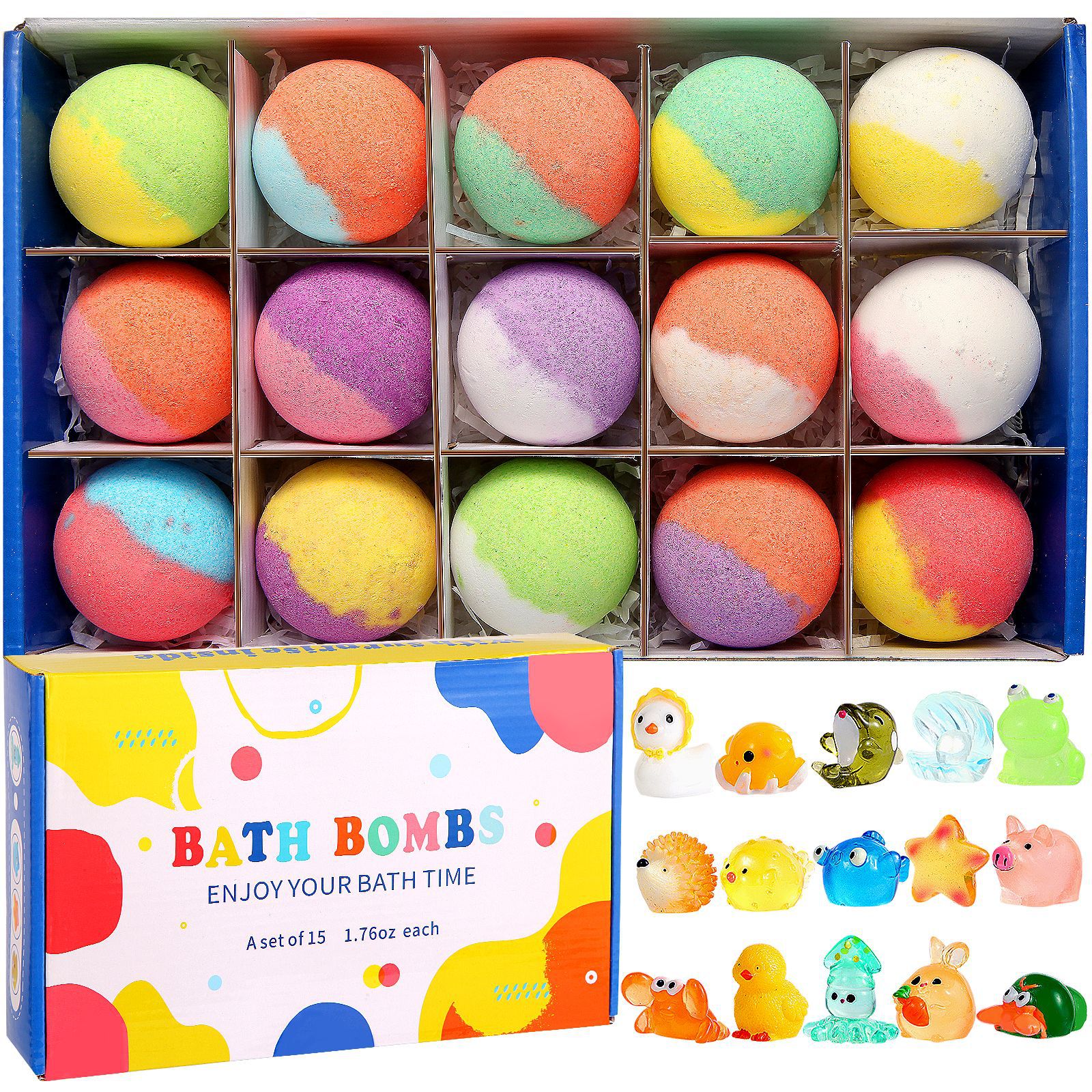 Glow In The Dark Doll Bath Bomb Set