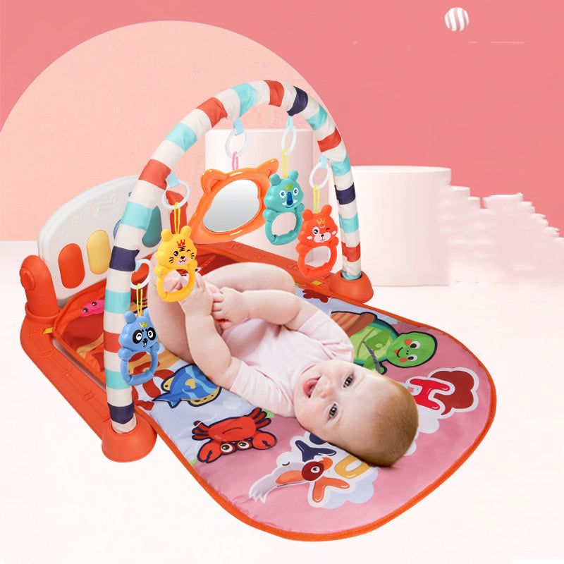 Baby Piano Pedal Fitness Toy Rack