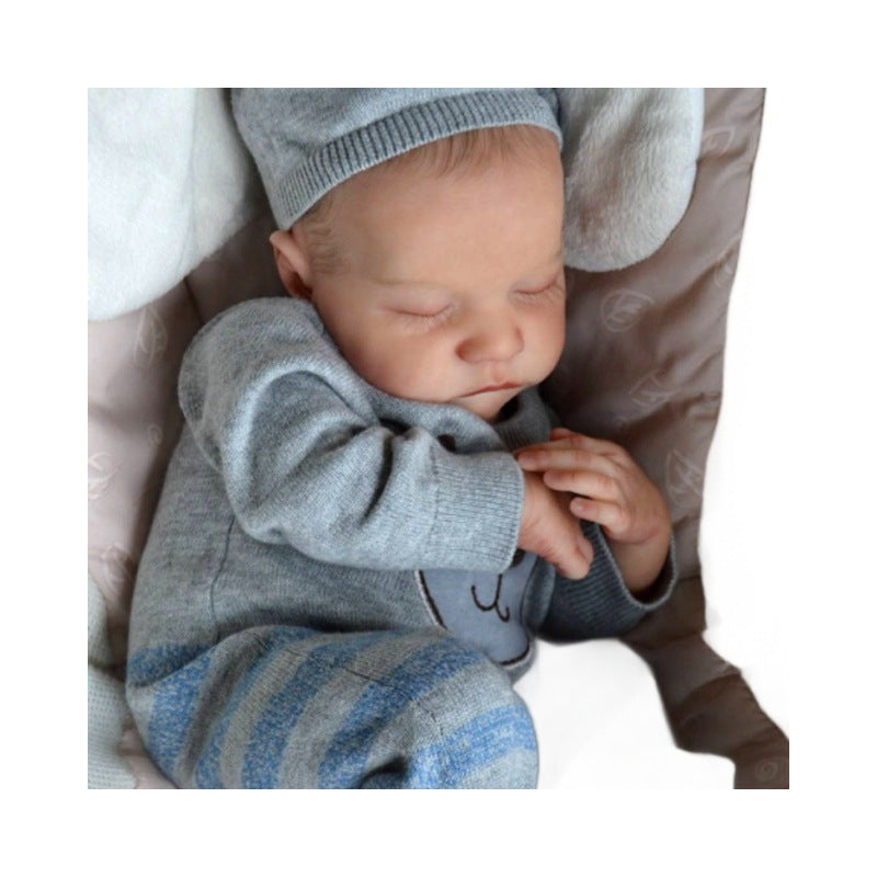 18-Inch Reborn Doll with Cloth Body – Realistic Baby Toy