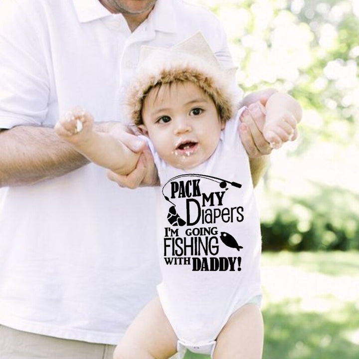 Pure Cotton Baby Romper – Printed Infant Bodysuit Jumpsuit