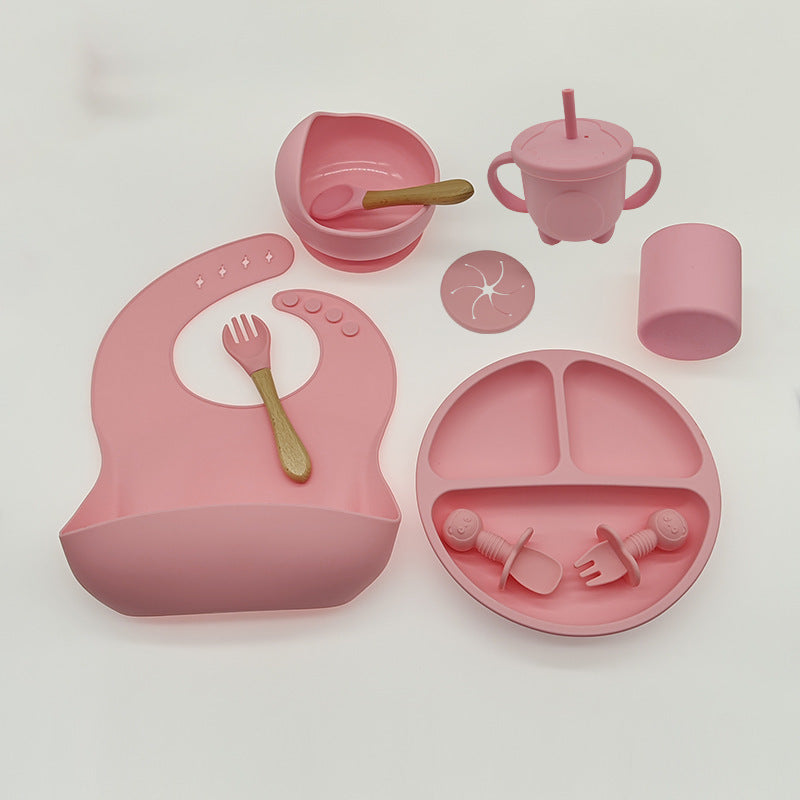 Baby Silicone Feeding Tableware – Early Learning & Complementary Food