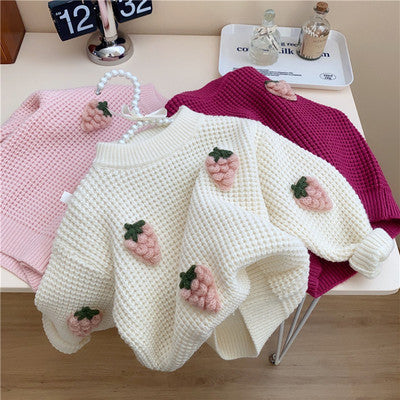 Winter Baby Girl Sweater