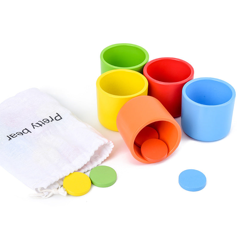 Baby Early Education Color Sorting Cup Toy