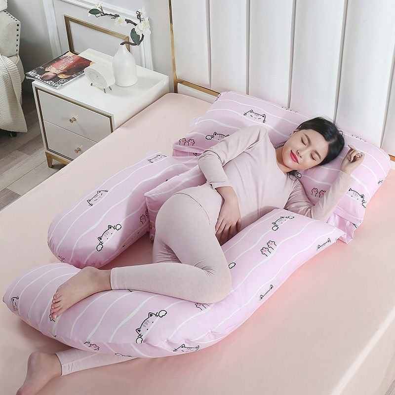U-Shaped Maternity Pillow – Waist Support & Side Sleeper